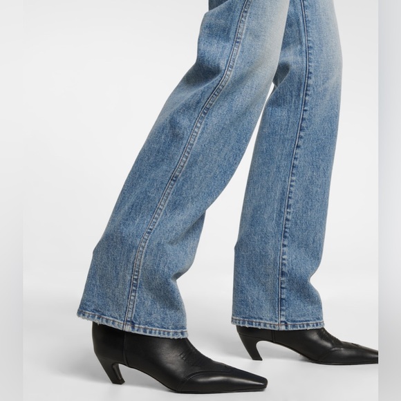KHAITE Danielle high-rise straight jeans Size 29 - Picture 7 of 12